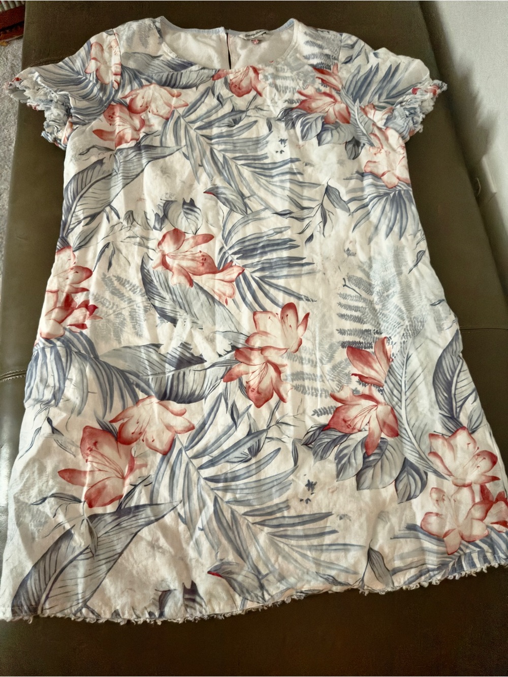 Tommy Bahama White and Light Blue dress